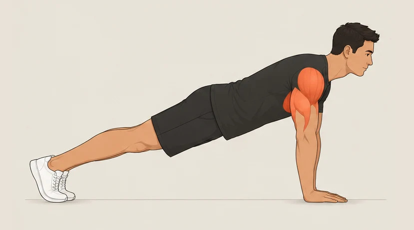 Push-up, start position